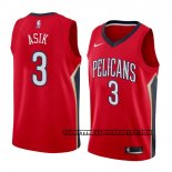 Canotte New Orleans Pelicans Omer Asik Statement 2018 Rosso