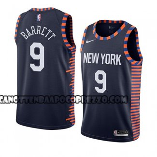 Canotte New York Knicks R.j. Barrett Icon 2019-20 Blu