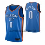 Canotte Oklahoma City Thunder Russell Westbrook NO 0 Icon Blu