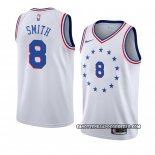 Canotte Philadelphia 76ers Zhaire Smith Earned 2018-19 Bianco