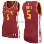 Canotte NBA Donna Cavaliers Smith Rosso