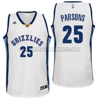 Canotte NBA Grizzlies Parsons Bianco