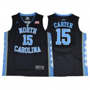 Canotte NBA NCAA North Carolina Carter Nero