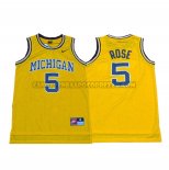 Canotte NBA NCAA Throwback Michigan State Spartans Rose Giallo