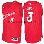 Canotte NBA Natale 2016 Clippers Chris Paul Rosso