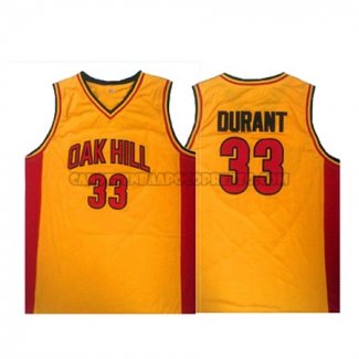 Canotte NBA Oak Hill Durant Giallo