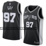 Canotte NBA Spurs Rudy Gay Icon 2018 Nero