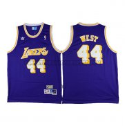 Canotte NBA Throwback Lakers West Viola