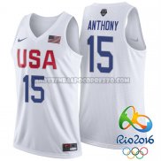 Canotte NBA USA 2016 Anthony Bianco