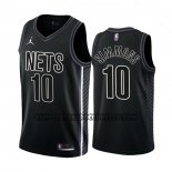 Canotte Brooklyn Nets Ben Simmons NO 10 Statement 2022-23 Nero