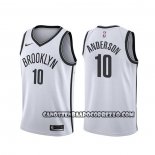 Canotte Brooklyn Nets Justin Anderson Association Bianco