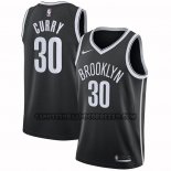 Canotte Brooklyn Nets Seth Curry NO 30 Icon 2021-22 Nero