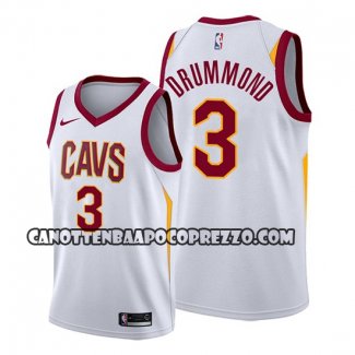 Canotte Cleveland Cavaliers Andre Drummond Association 2019-20 Bianco