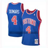 Canotte Detroit Pistons Joe Dumars Mitchell & Ness 1988-89 Blu