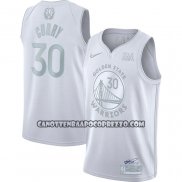 Canotte Golden State Warriors Stephen Curry NO 30 MVP Bianco