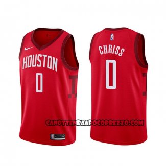 Canotte Houston Rockets Marquese Chriss Earned Rosso
