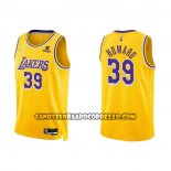 Canotte Los Angeles Lakers Dwight Howard NO 39 75th Anniversary 2021-22 Giallo