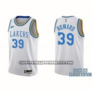 Canotte Los Angeles Lakers Dwight Howard NO 39 Classic 2022-23 Bianco