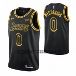 Canotte Los Angeles Lakers Russell Westbrook NO 0 Citta Nero