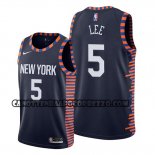 Canotte New York Knicks Courtney Lee Citta Edition Blu