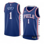 Canotte Philadelphia 76ers Mike Scott Icon 2018 Blu