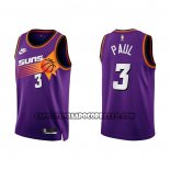 Canotte Phoenix Suns Chris Paul NO 3 Classic 2022-23 Viola
