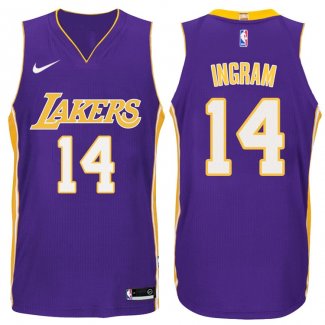 Canotte NBA Autentico Lakers Ingram 2017-18 Viola