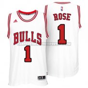 Canotte NBA Bulls Rose Bianco