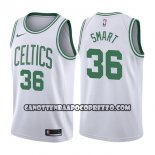 Canotte NBA Celtics Marcus Smart Association 2017-18 Bianco