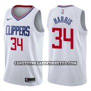 Canotte NBA Clippers Tobias Harris Association 2017-18 Bianco