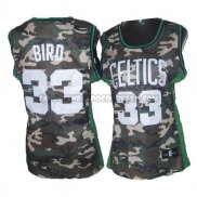 Canotte NBA Donna Camouflage Celtics Bird Verde
