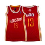 Canotte NBA Donna Rockets Harden Rosso