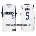 Canotte NBA Mavericks J.j. Barea 2017-18 Bianco