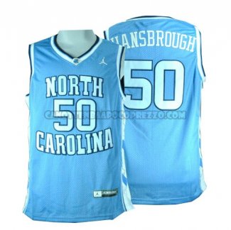 Canotte NBA NCAA North Carolina Hansbrough Blu