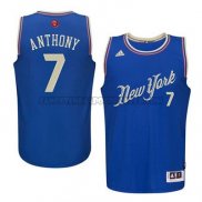 Canotte NBA Natale New York Anthony 2015 Blu