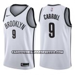 Canotte NBA Nets Demarre Carroll Association 2017-18 Bianco