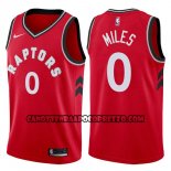 Canotte NBA Raptors Cj Miles Icon 2017-18 Rosso