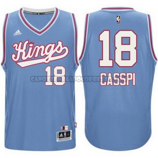 Canotte NBA Throwback Kings Casspi 1985-86 Blu