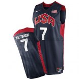 Canotte NBA USA 2012 Westbrook Nero