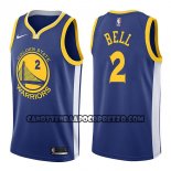 Canotte NBA Warriors Jordan Bell Icon 2017-18 Blu