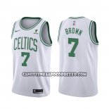 Canotte Boston Celtics Jaylen Brown Association 2021-22 Bianco