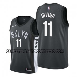 Canotte Brooklyn Nets Kyrie Irving Statement Nero