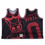 Canotte Chicago Bulls Coby White Mitchell & Ness Big Face Nero