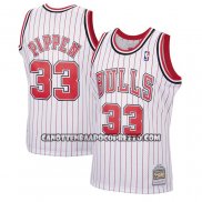 Canotte Chicago Bulls Scottie Pippen NO 33 Reload Hardwood Classics Bianco