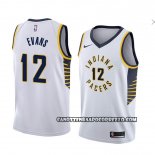 Canotte Indiana Pacers Tyreke Evans Association 2018 Bianco