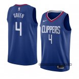 Canotte Los Angeles Clippers Jamychal Verde Icon 2018 Blu