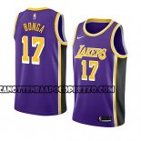 Canotte Los Angeles Lakers Isaac Bongajersey Statement 2018 Viol