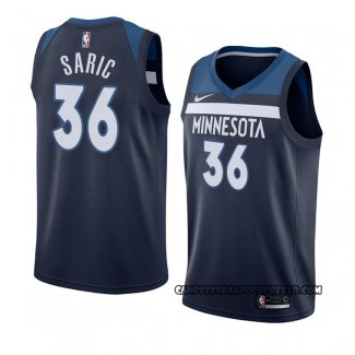Canotte Minnesota Timberwolves Dario Saric Icon 2018 Blu