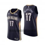 Canotte New Orleans Pelicans Jonas Valanciunas NO 17 Icon Autentico Blu