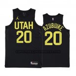 Canotte Utah Jazz Udoka Azubuike NO 20 Statement 2022-23 Nero